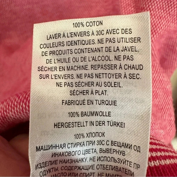 Ted Baker London Women’s Long Sleeve Pink Cotton Crewneck Sweater Size 6 GUC - Picture 9 of 11